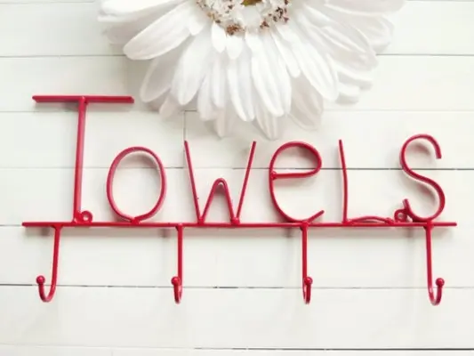 Как развесить полотенца в ванной комнате